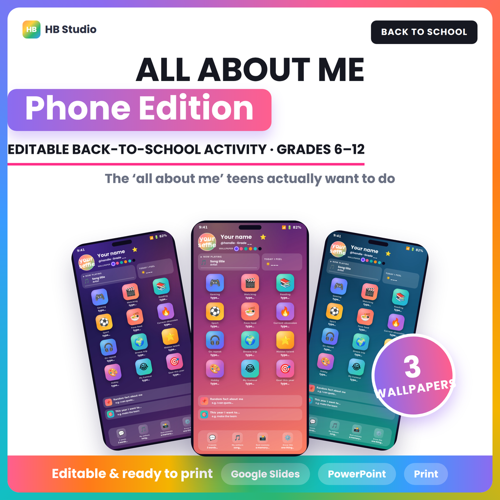 ALL ABOUT ME PHONE EDITION