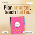 Plan smarter editable teacher planner