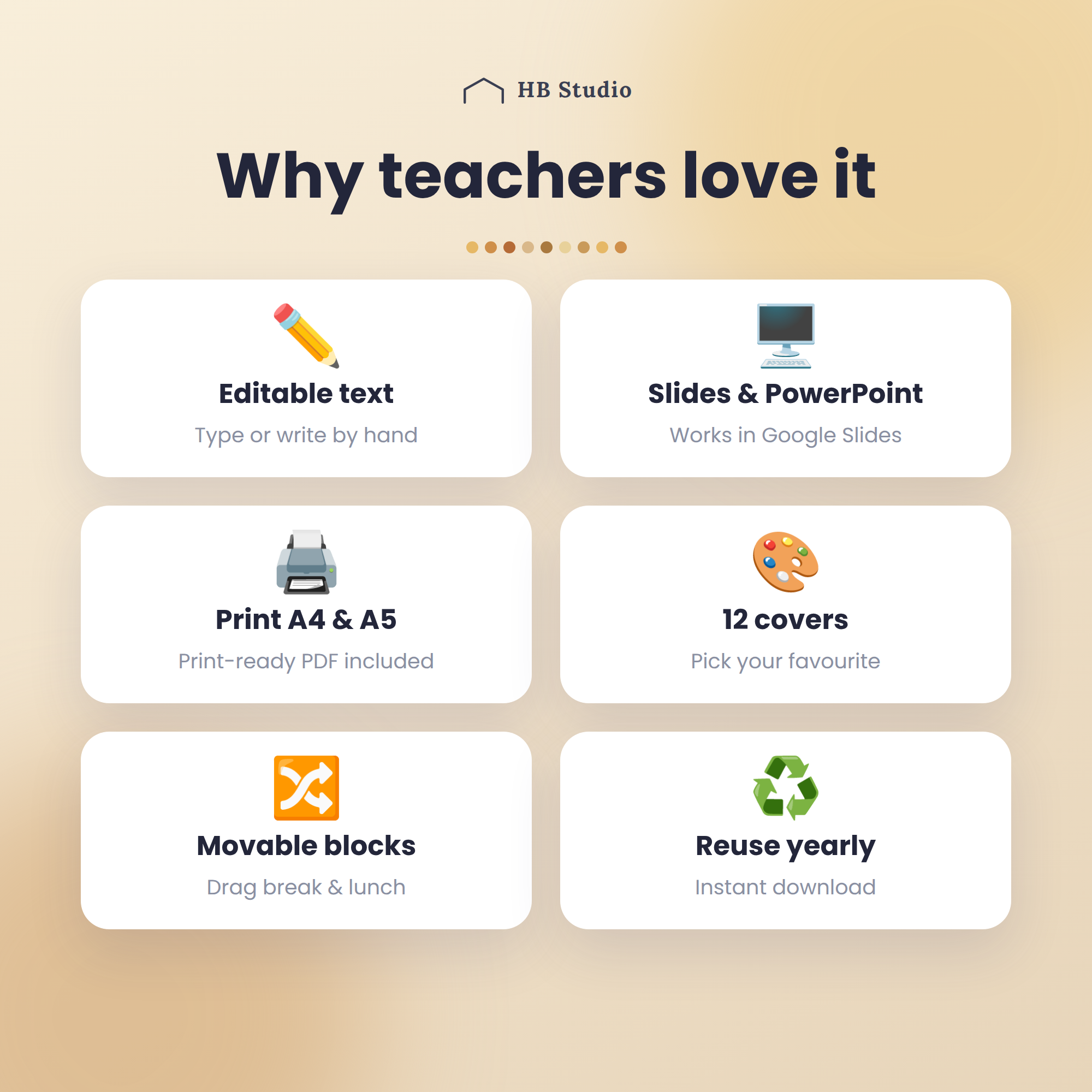 Plan smarter editable teacher planner